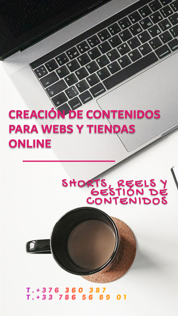 Creación de Reels y Shorts. Los Reels de Instagram y los Shorts de YouTube son formatos de video cortos que pueden ayudar a aumentar la visibilidad y el compromiso con tu audiencia. Son herramientas poderosas para mostrar productos, compartir testimonios o dar consejos rápidos. Para una estrategia efectiva, pídanos más información. T.+376360387 - T.+33786568901 Nos ocuparemos de crear Contenido de Calidad para su empresa o negocio: Nos aseguraremos de que el contenido sea relevante y de valor para tu audiencia. Especialistas en SEO: Optimizamos tus contenidos para mejorar su visibilidad en motores de búsqueda. Automatización de su marketing: Utiliza herramientas que faciliten la programación y publicación de contenidos. Análisis de Datos: Mediremos el rendimiento de tus contenidos para ajustar tu estrategia según sea necesario. Si necesitas más información o asistencia con alguna de estas áreas, estaré encantado de ayudarte. T.+376 360 387 - T.+33 786 56 89 01. #Designer #MadeWithDesigner #MondayMemories #MondayMotivation #MondayBlues #MaxoutMonday #MindfulMonday #MondayFunday #ManicMonday #MondayMood #Shorts #Online #Webs #WebsYTiendas #CreacinDeContenidosParaWebs #ShortsDeYouTube #FormatosDeVideo #Instagram #Audiencia #YouTube #Formatos #CreacinDeReels #Video #Reels #CreacinDeContenidos #Creacin #CreacinDeReelsYShorts #Visibilidad #Contenidos 